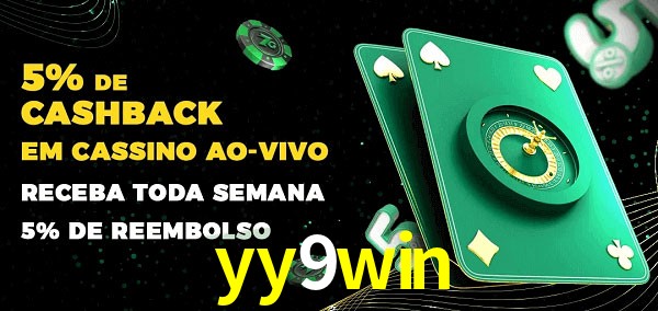 Promoções do cassino ao Vivo yy9win